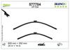 VF704 KIT SPAZZOLE TERGI SILENCIO FLATE BLADE (MM 600+350)